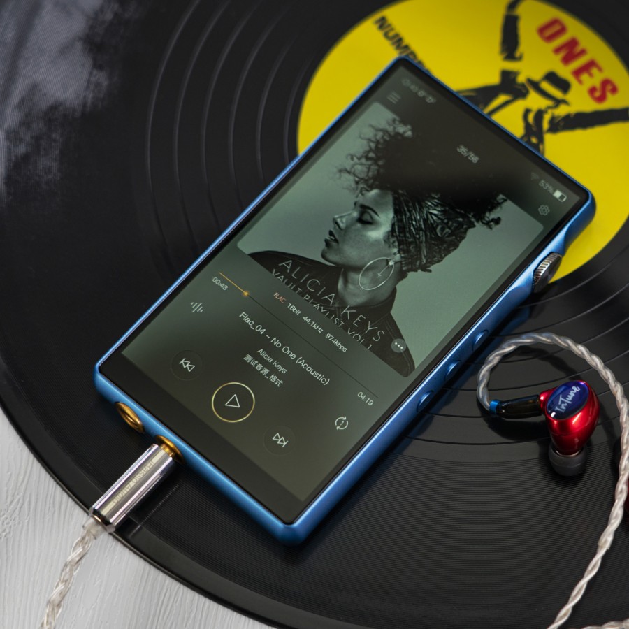 IBASSO DX170 Digital Audio Player DAP 2x CS43131 Bluetooth 5.0 aptX LDAC  WiFi Android 11 Blue - Audiophonics