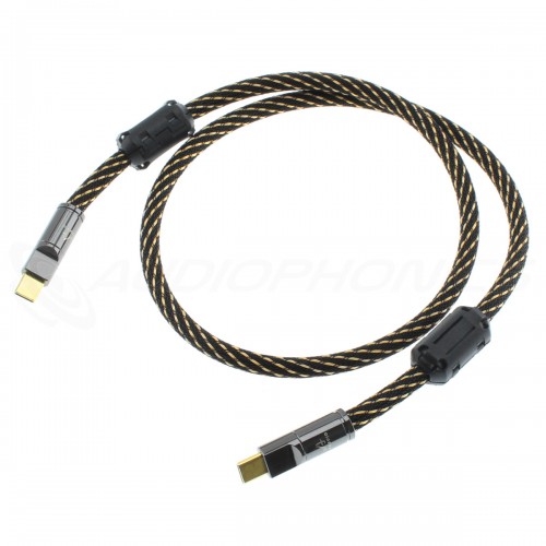 Câbles & Hubs USB - Câble USB blindé de toute longueur - Audiophonics