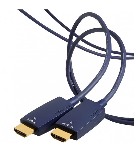 Câble hdmi 2.1 actif en fibre optique 48Gbps (5m et +)