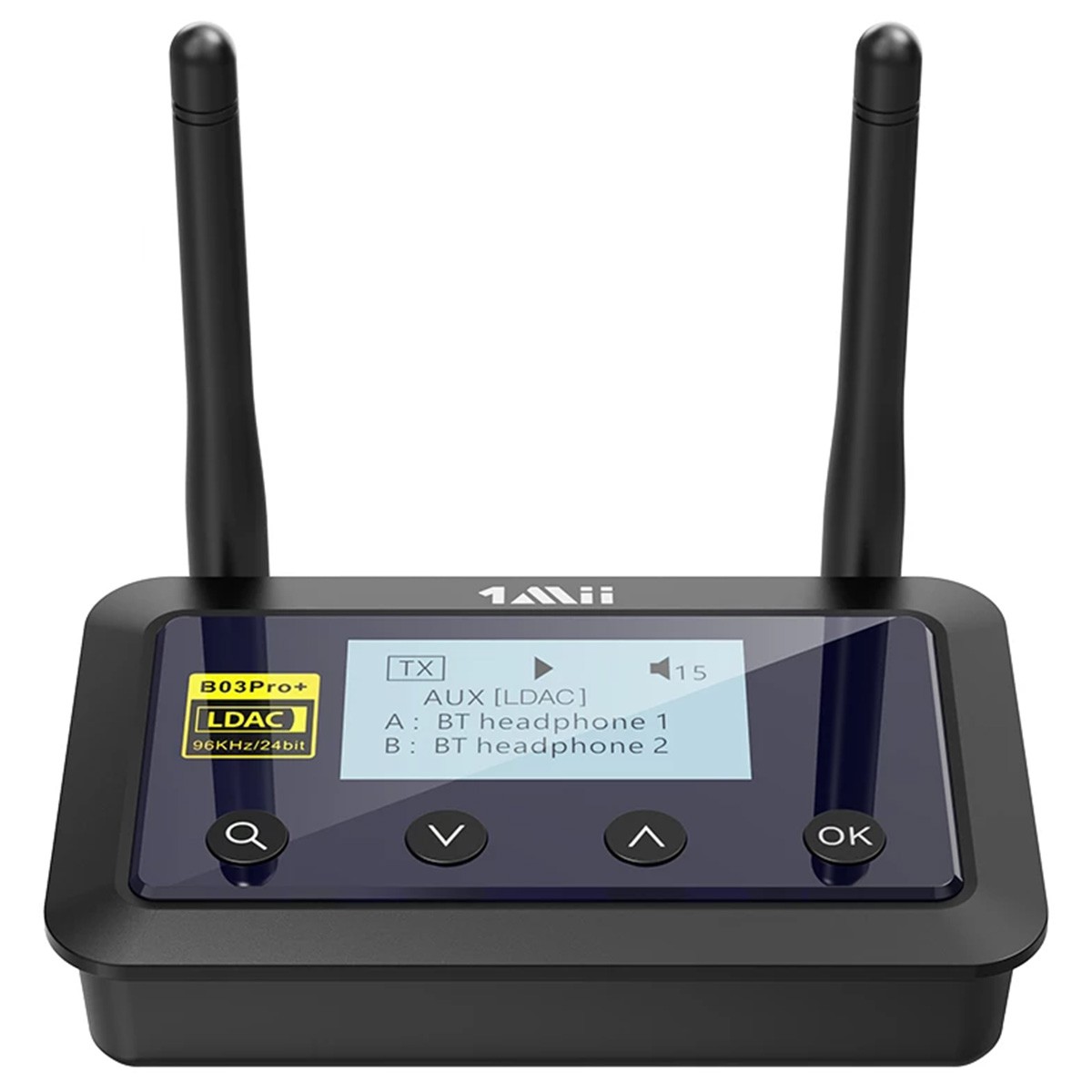 1MII LAVAUDIO B03PRO+ Récepteur Émetteur Bluetooth 5.0 aptX HD