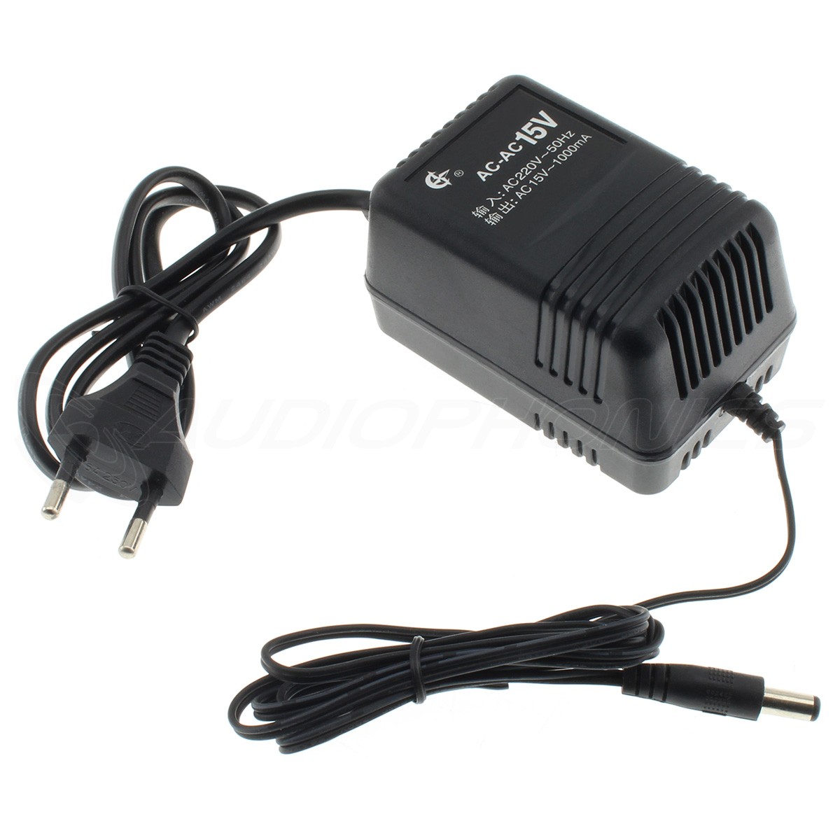 Power Adapter 220-230V AC to 15V 1A AC -