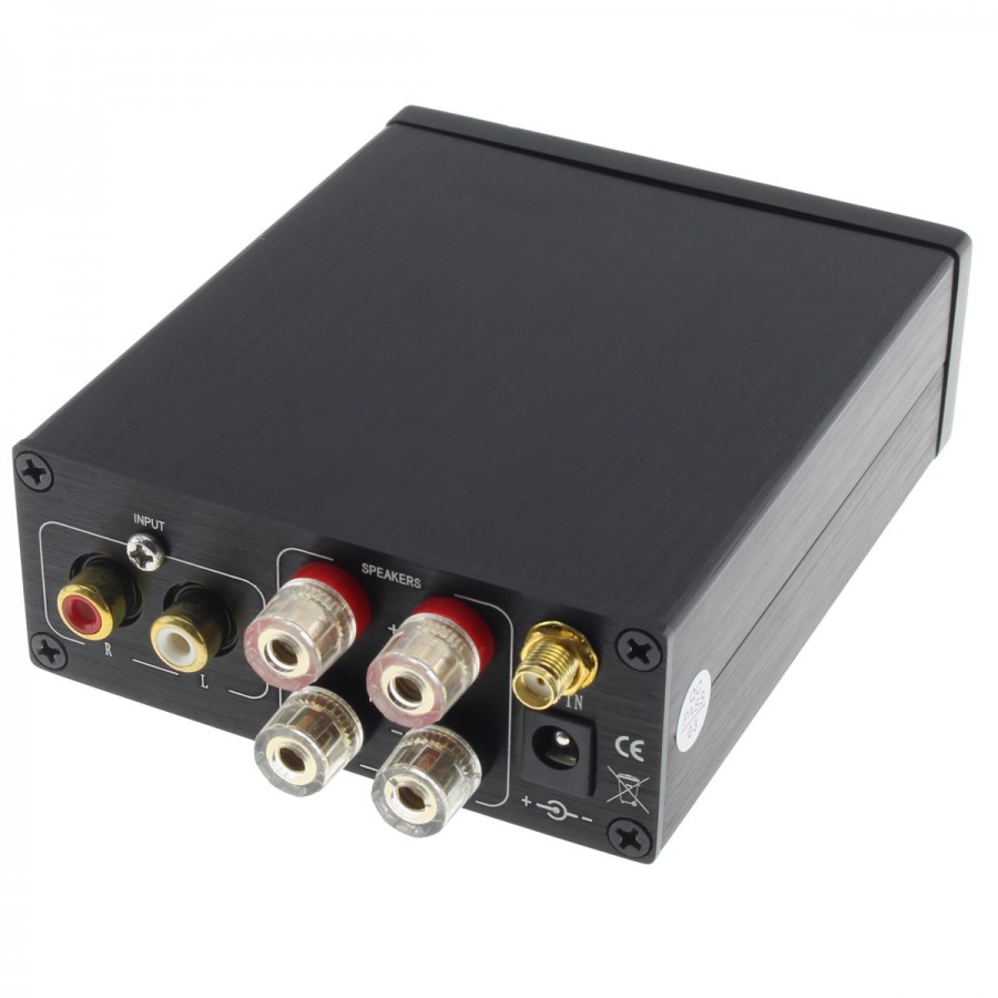 Audiophonics - AUDIOPHONICS TPA-S25BT Amplificateur Class D TPA3116 QCC3008  Bluetooth 5.0 2x45W 4 Ohm Gris