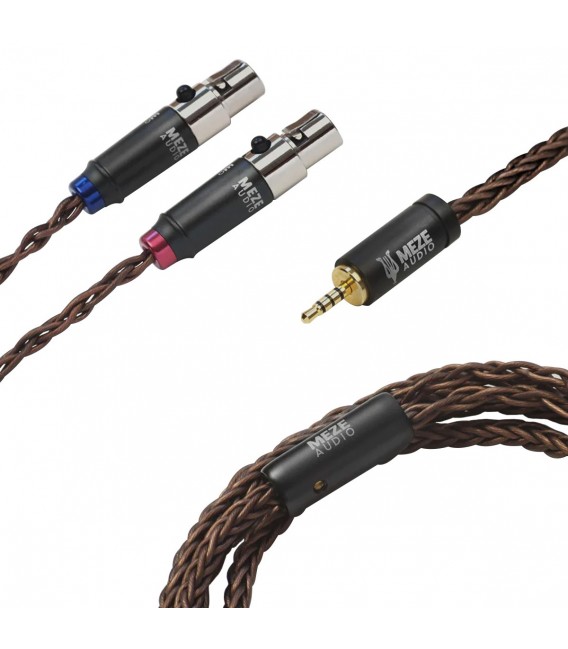 Meze Jack Mm To X Mini Xlr Balanced Interconnect Cable Pcuhd Copper M Audiophonics