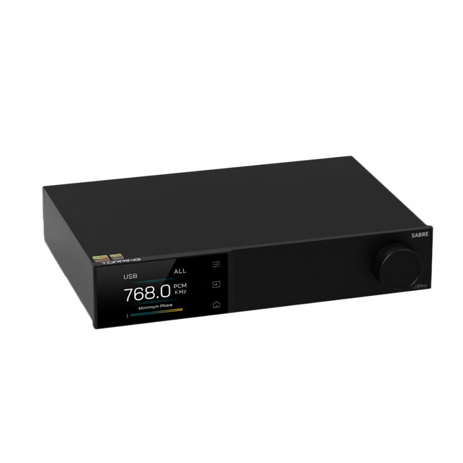 Audiophonics - TOPPING D70 PRO DAC ES9039SPRO XMOS XU316 Bluetooth 5.1 LDAC  aptX-Adaptative 32bit 768kHz DSD512 Black
