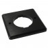 [GRADE S] Wall Plate Aluminum Base Plate Schuko for FURUTECH FI-E30 Black