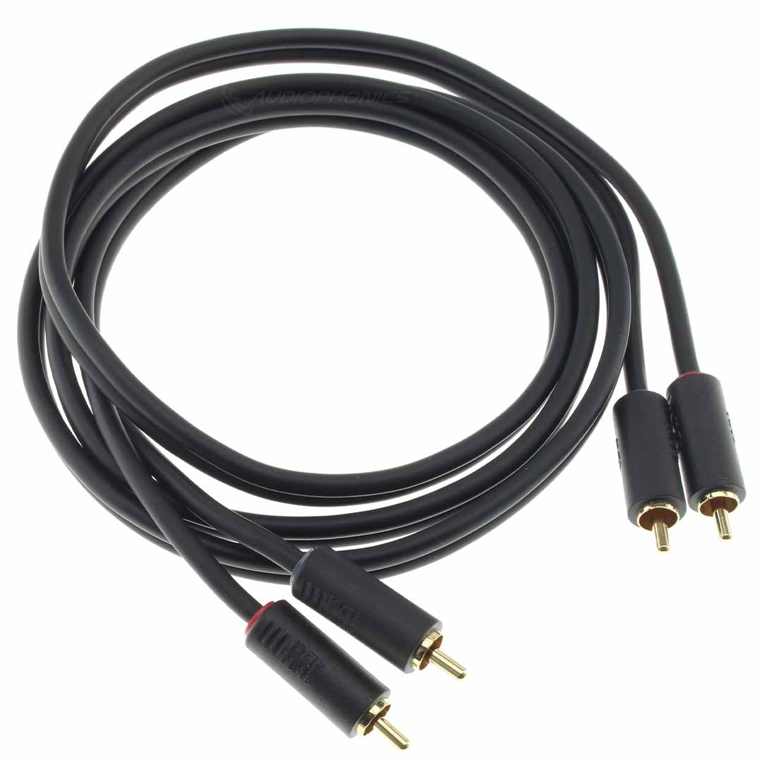 RAMM AUDIO S8MC Interconnect Cables RCA OCC Copper 1m - Audiophonics