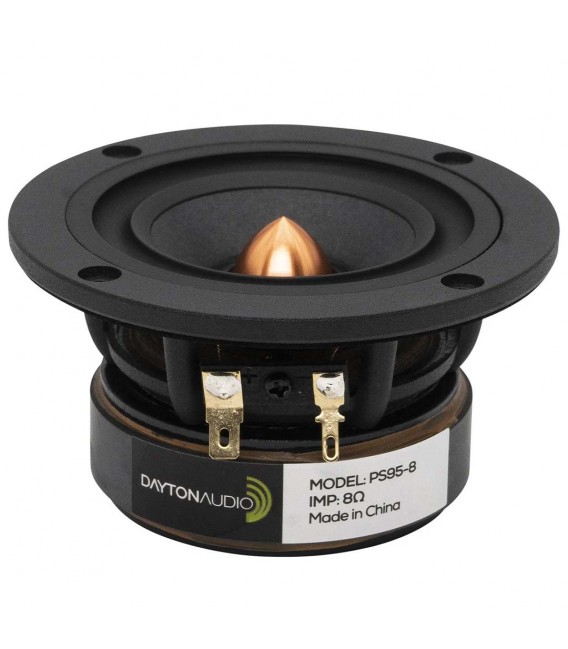 Audiophonics - DAYTON AUDIO PS95-8 Speaker Driver Full Range 10W 8 Ohm 86dB  110Hz - 20kHz Ø9cm