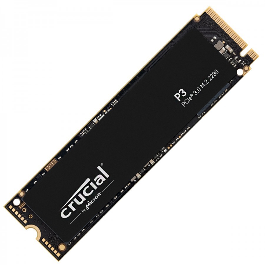 Audiophonics - CRUCIAL P3 CT2000P3SSD8 SSD NVME M.2 NAND 3D 4To