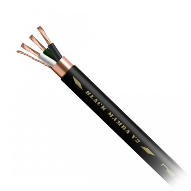 Audiophonics - OYAIDE BLACK MAMBA V2 Power Cable Copper Copper 102SSC  Shielded 3.5mm² Ø11.8mm