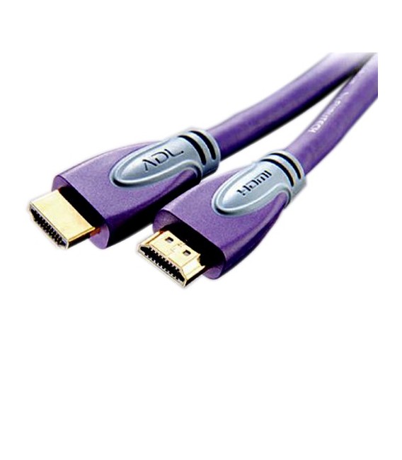 DELOCK Câble HDMI 1.4 High speed Ethernet Coudé inversé 180° 3.0m -  Audiophonics