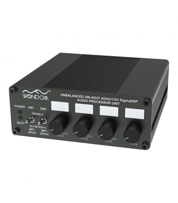 Audio processeur 6 bandes hd - fm + codeur stereo dsp intégré [ap