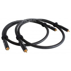 RAMM AUDIO ELITE 7 Gold-plated OCC RCA Interconnect Cable (Pair) 1.5m