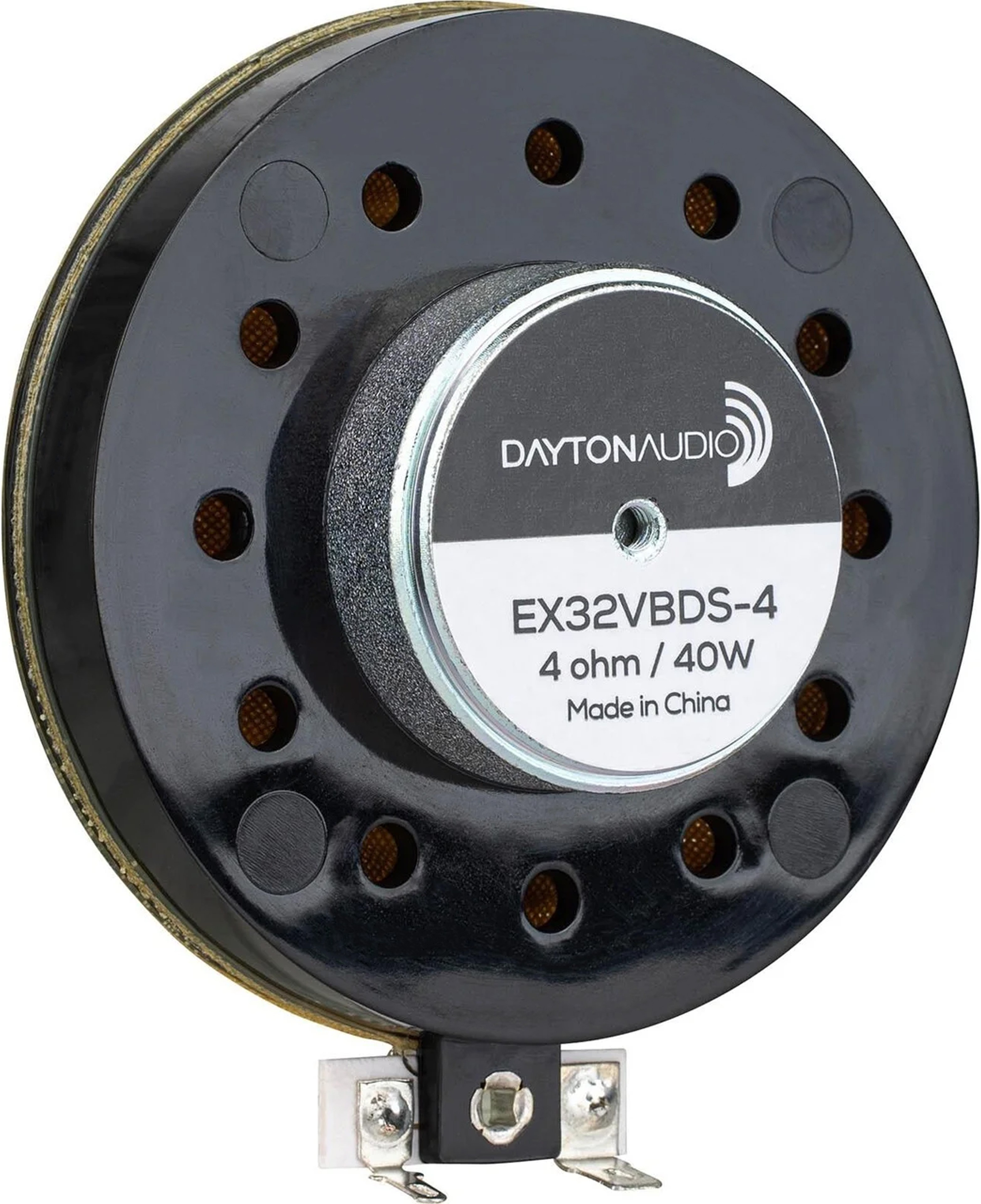 DAYTON AUDIO EX32VBDS-4 IMS Speaker Driver Exciter 40W 4 Ohm Ø32mm