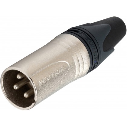 NEUTRIK NC3MXX-HA 3-pins male XLR connector Ø8mm