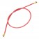 VH 3.96mm Female Cable Without Casing 1 Pole Gold Plated 40cm Red (x10)