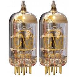 JJ ELECTRONIC ECC82 / 12AU7 GOLD Twin triode tube (Matched Pair)