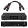 Pack Topping D90 III DAC + A90 Discrete Headphone Amplifier / Preamplifier + TCX1 25cm XLR Cables Black