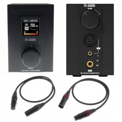 Pack FX-Audio DAC DS07 + FX-Audio Amplificateur casque symétrique R07 + Audiophonics Wire XLR 30cm