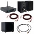 Pack Fosi Audio DA2120A Amplifier + Eltax Monitor III Speakers + Eltax SW800 Subwoofer + Speaker Cables + RCA LFE Cable