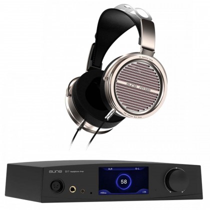 Pack Aune S17 Pro headphone amplifier + Aune AR5000 headphones