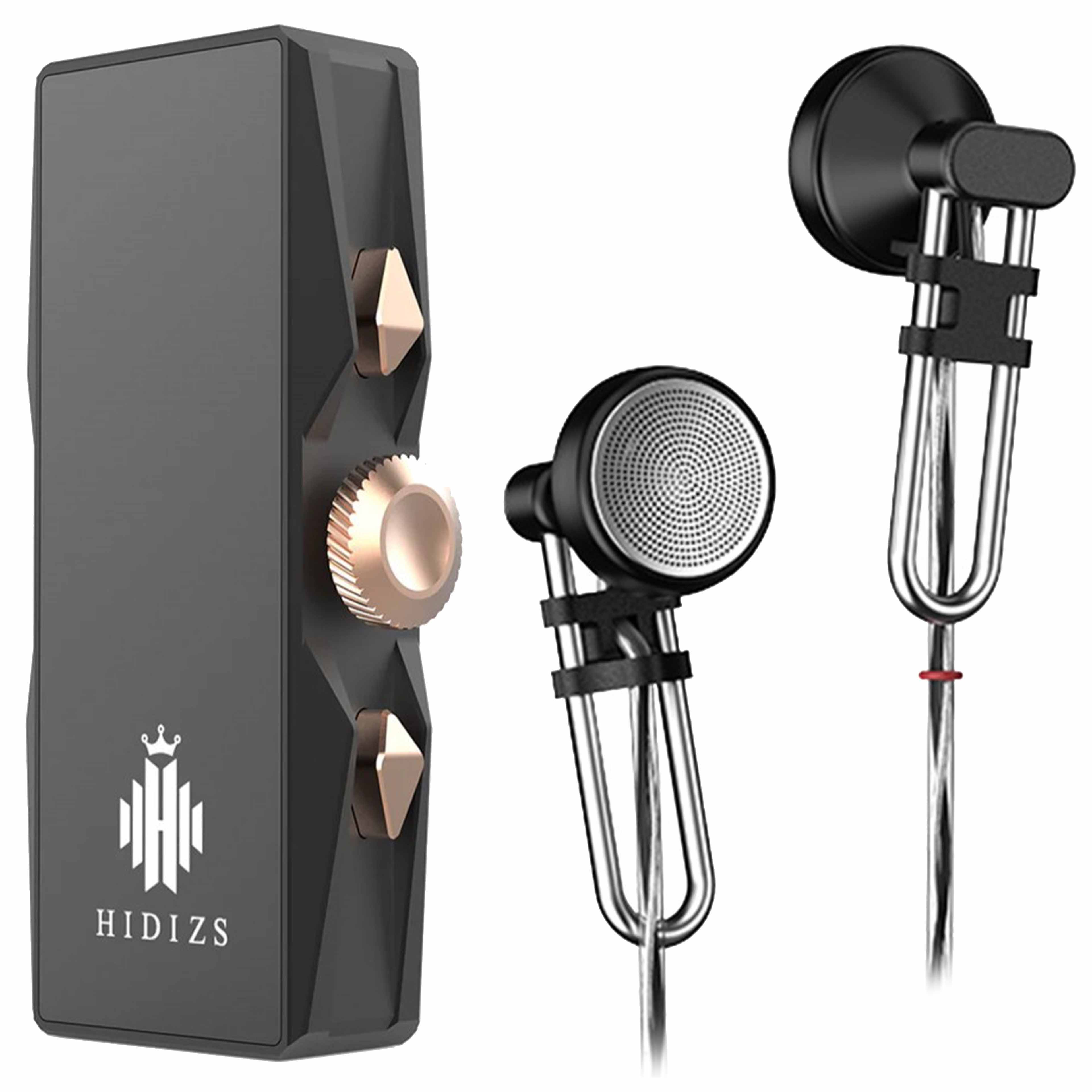 Pack Hidizs S8 Pro Robin Portable DAC Headphone Amplifier + Moondrop U2 Dynamic Earphones