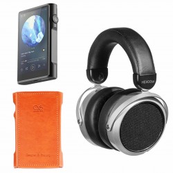 Pack Shanling DAP M3 Ultra Black + Protective Cover M3 Ultra Brown + Hifiman HE400SE Headphones