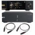 Pack Eversolo DMP-A6 Master Edition Streamer + Eversolo AMP-F2 Amplifier + Audiophonics Wire XLR Cables 30cm