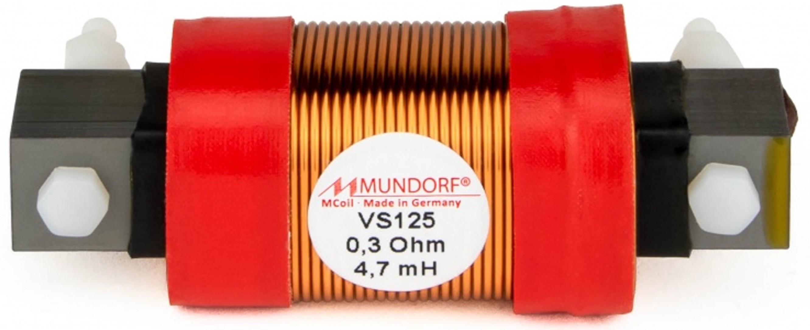 MUNDORF VS125-3.3 MCOIL ICORE Bobine Cuivre Noyau Feron 3.3mH