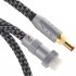 AUDIOPHONICS GXDC-21 Power Cable Jack DC 5.5/2.1mm to GX16 OFC Copper 1m