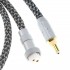 AUDIOPHONICS GXDC-25 Power Cable Jack DC 5.5/2.5mm to GX16 OFC Copper 1m