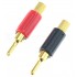 EIZZ EZ-507-4 Lockable Banana Plugs Pure Copper Gold Plated 5µ (Pair)