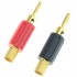 EIZZ EZ-507-4 Lockable Banana Plugs Pure Copper Gold Plated 5µ (Pair)