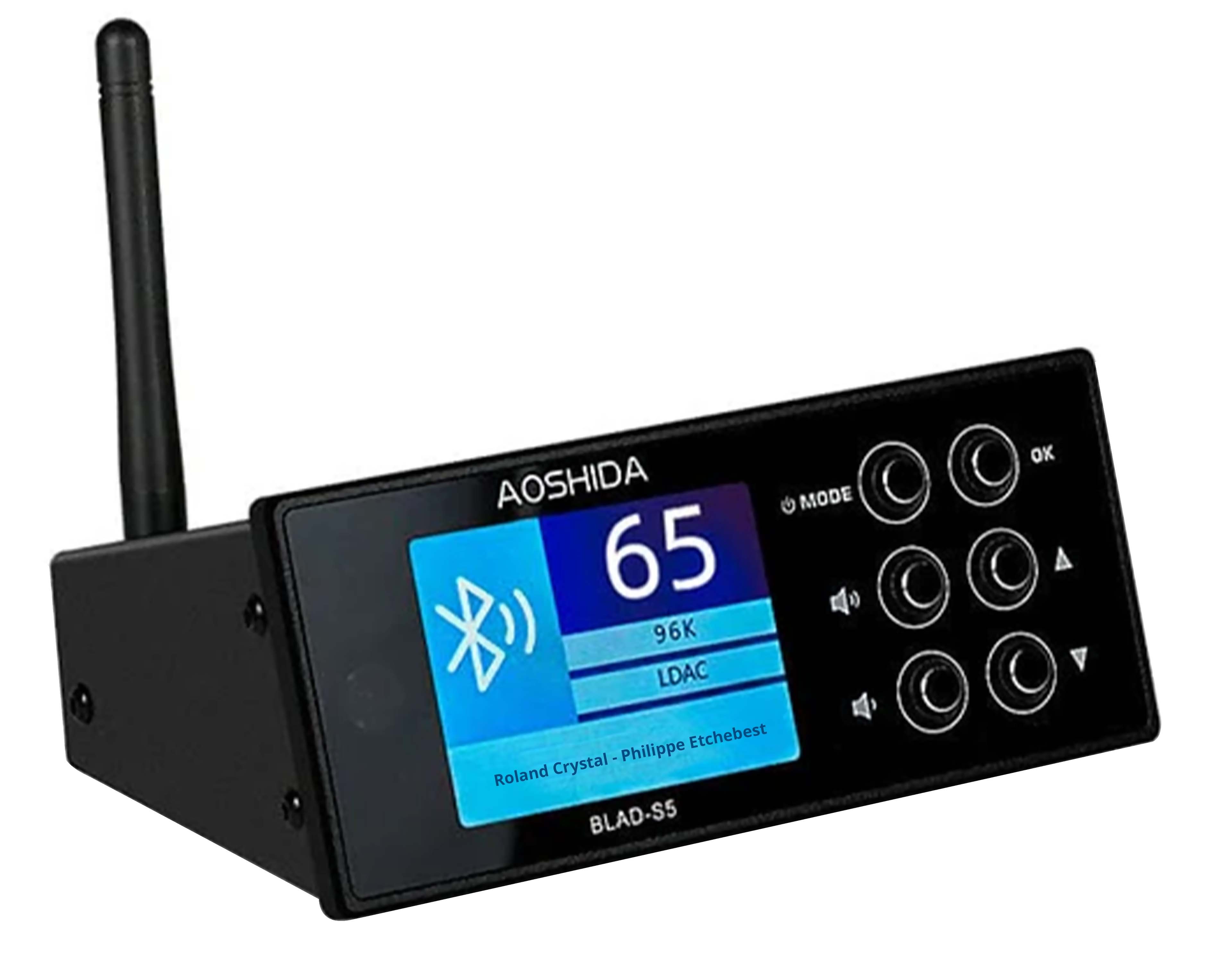 AOSHIDA BLAD-S5 Récepteur Bluetooth 5.1 / Radio FM DAC ES9038