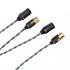 DD BC30XLR Interconnect XLR Cables Stereo Silver OCC Copper Gold Plated 1.45m (Pair)