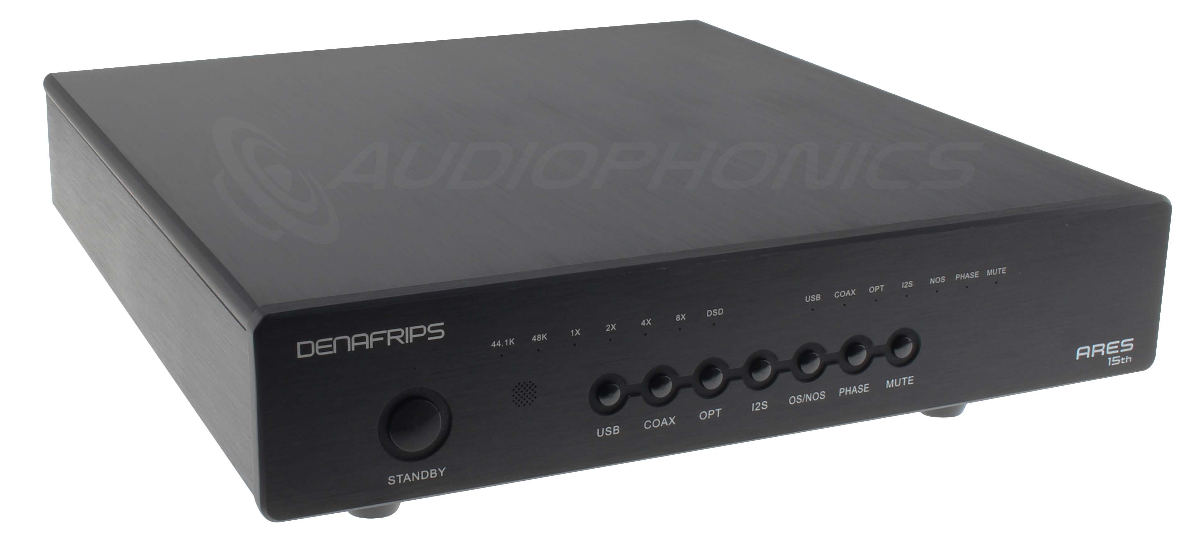 DENAFRIPS ARES 15TH Balanced R2R DAC 24bit 1536kHz DSD1024 Black