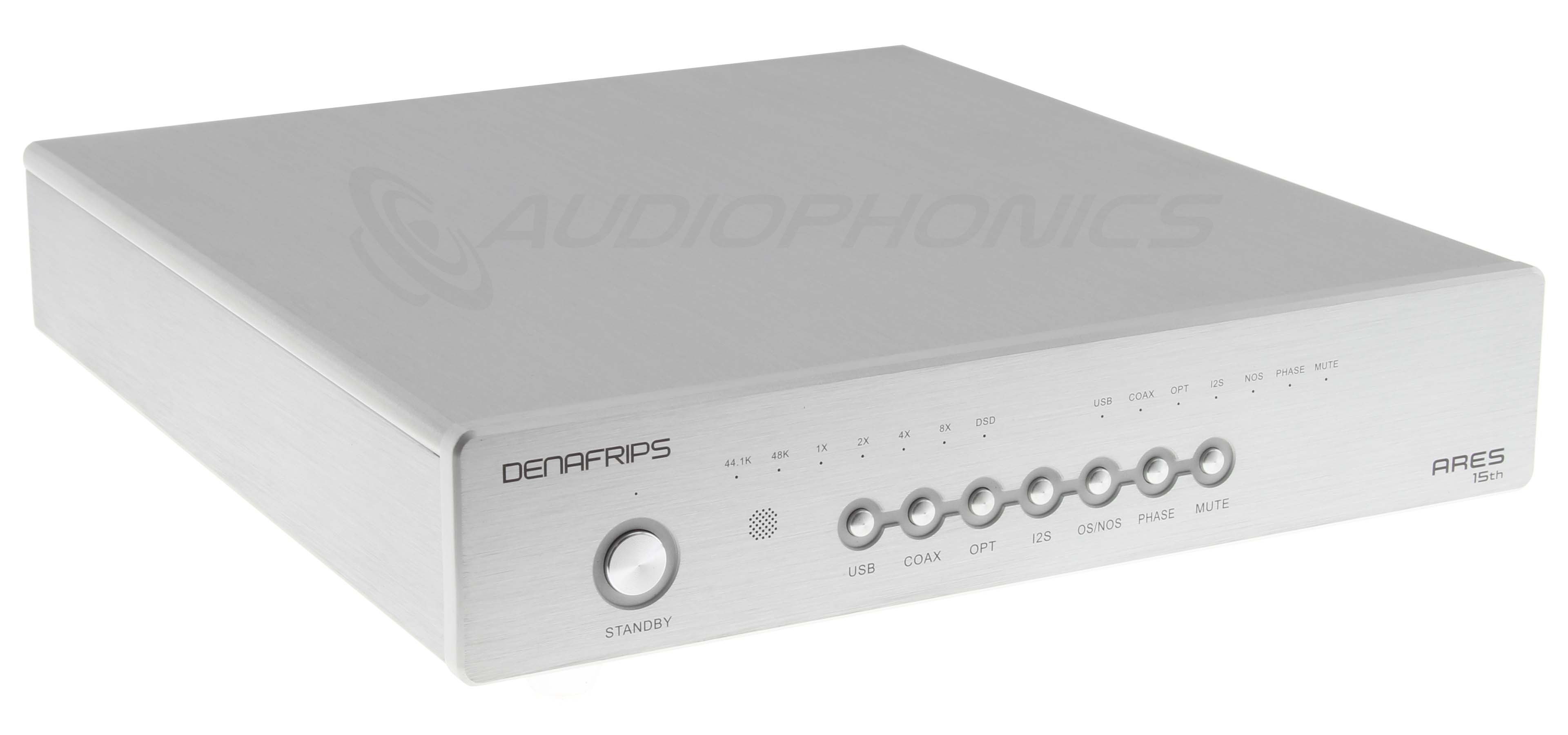 DENAFRIPS ARES 15TH DAC R2R Symétrique 24bit 1536kHz DSD1024 Argent