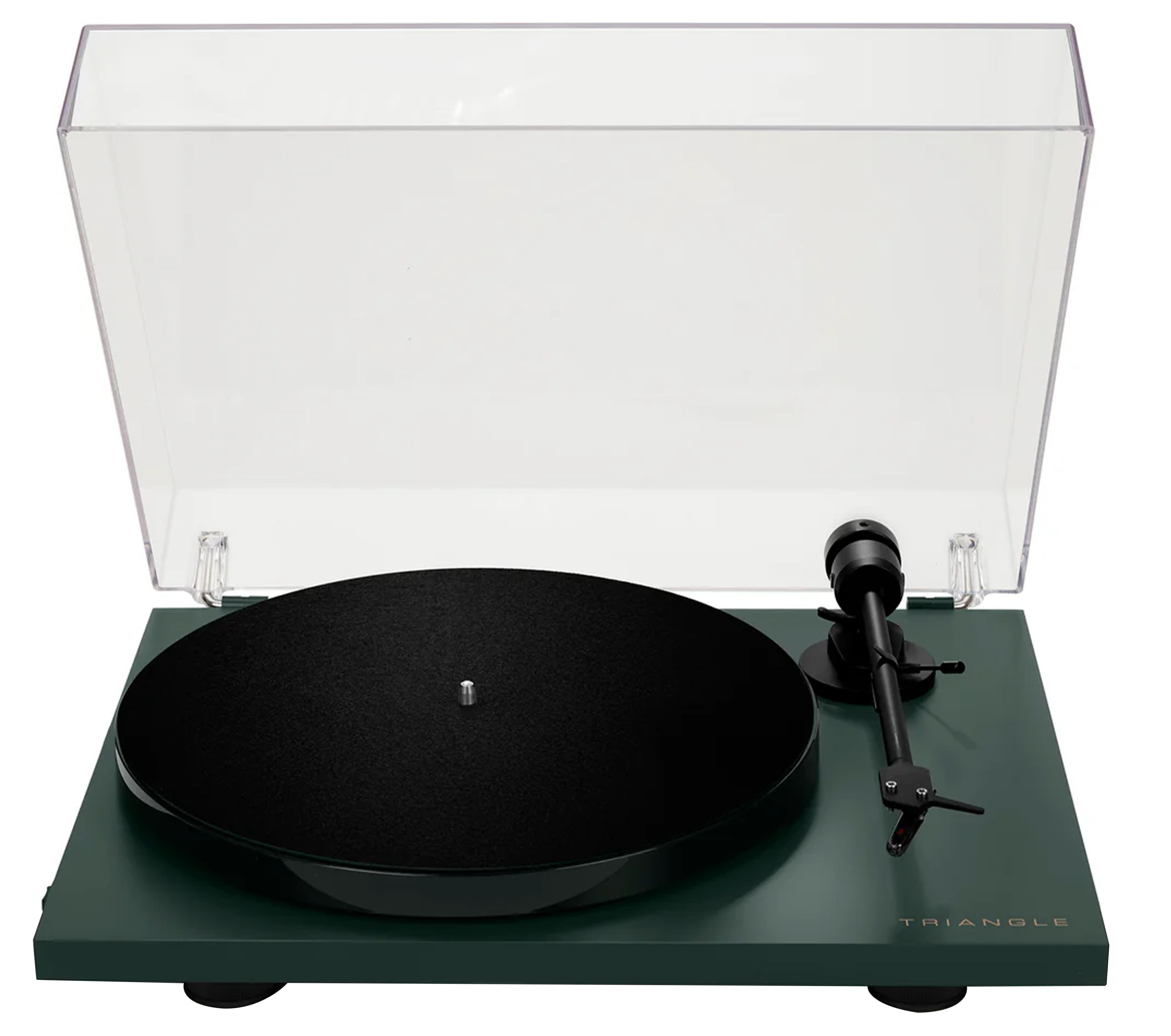 TRIANGLE LUNAR 1 Vinyl Turntable 33/45 RPM Ortofon OM-5E Green