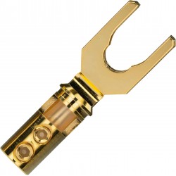 PANGEA XTREME Tellurium Copper Spade 24k Gold Plated Ø5mm (Unit)