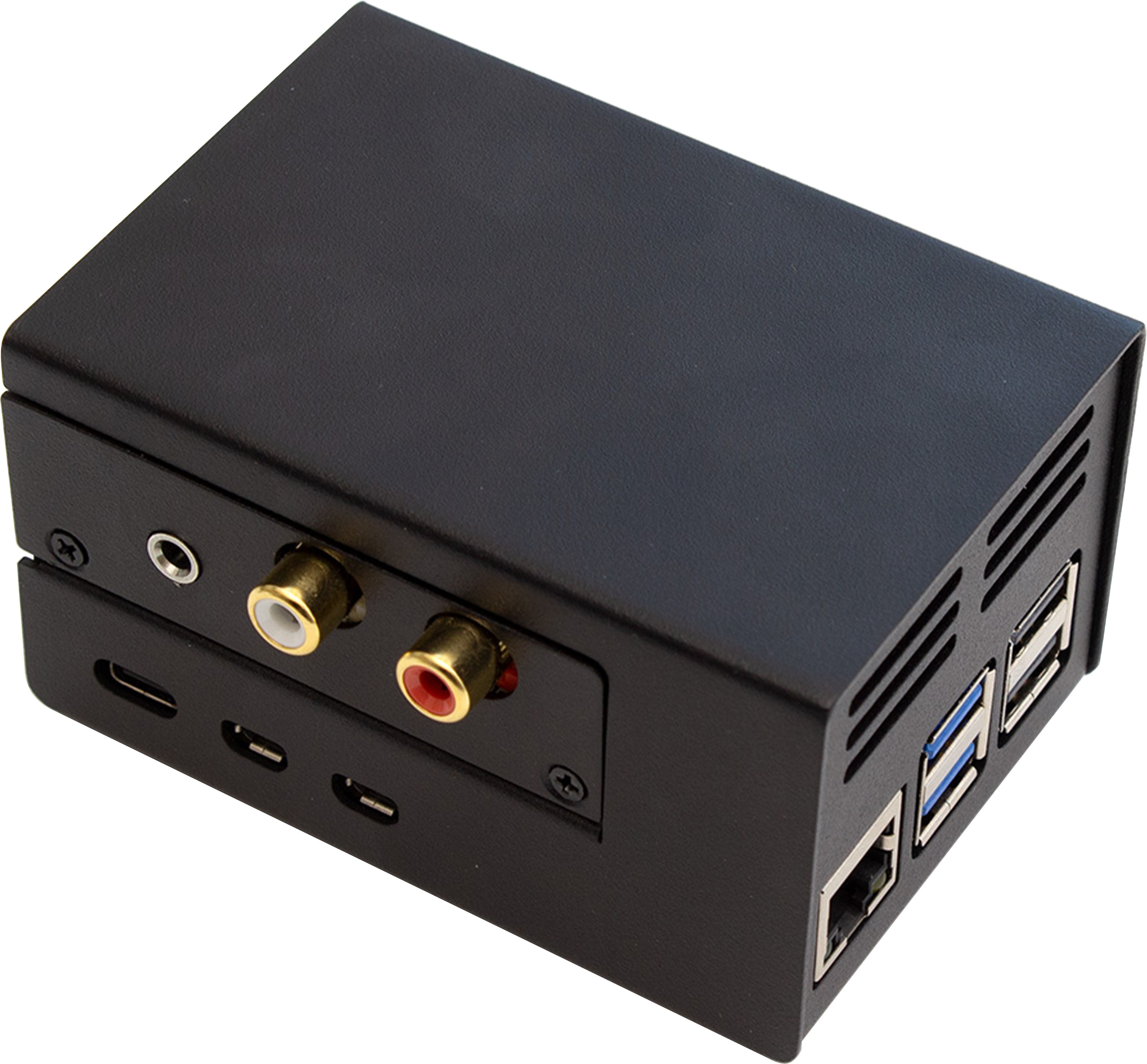 HIFIBERRY Steel Case for Raspberry Pi 5 and HiFiBerry Modules