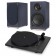 Pack Triangle Vinyl Turntable LUNAR 1 + AIO TWIN Active Speakers Abyss Blue