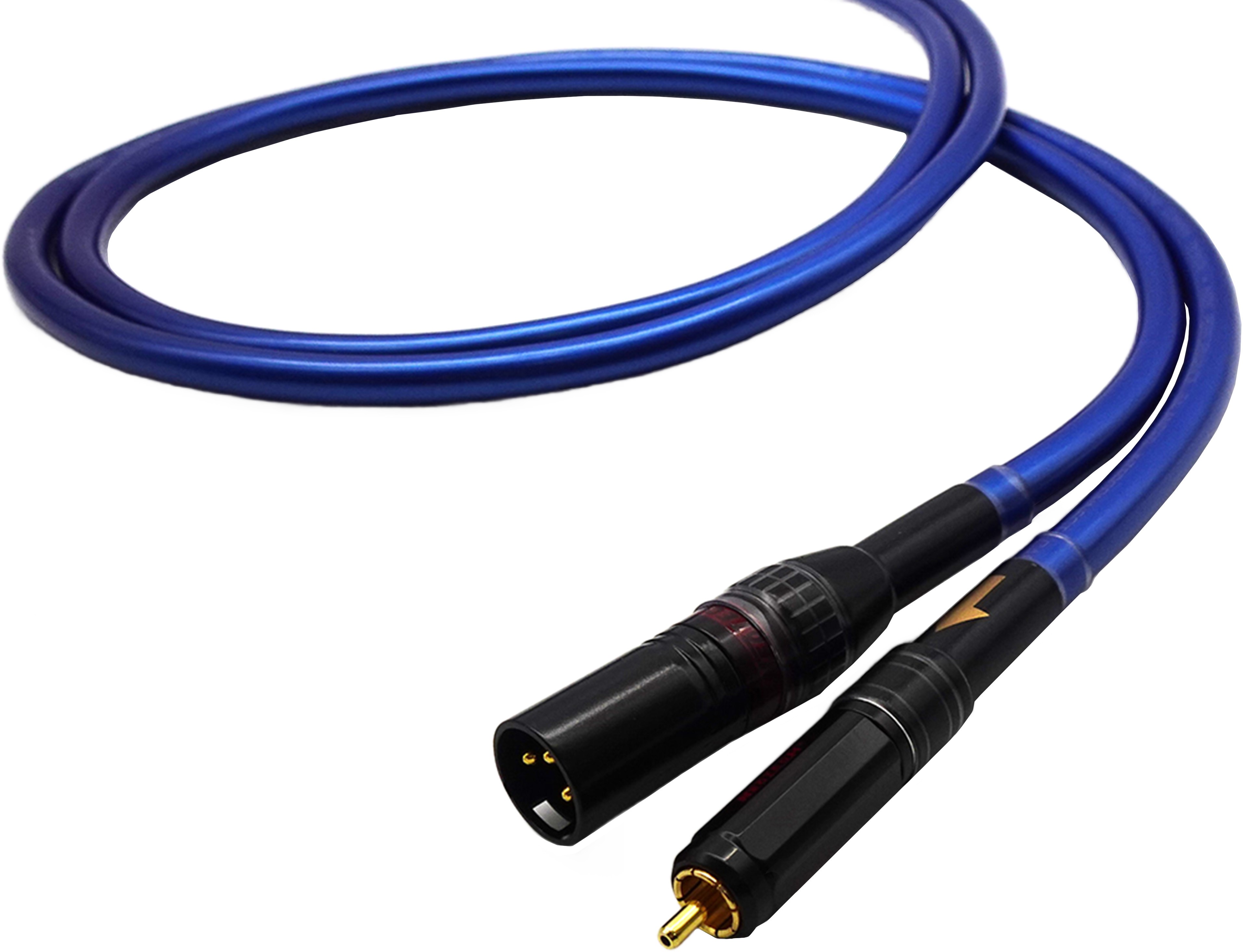 NEOTECH NEI-3002G 0.5M Male RCA to Male XLR Cable 0.5m (Pair)
