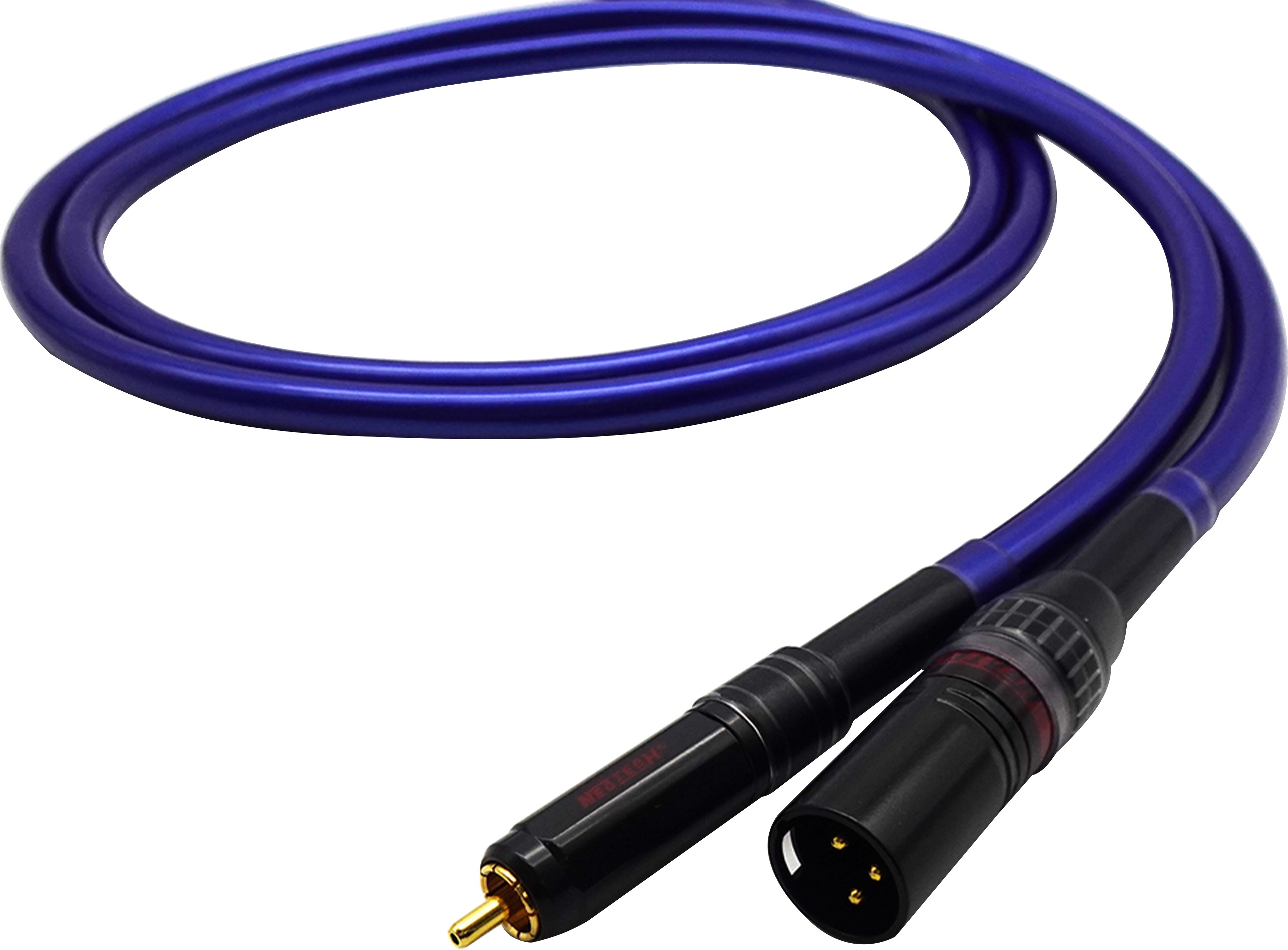 NEOTECH NEI-3001G Male RCA to Male XLR Cable 0.5m (Pair)
