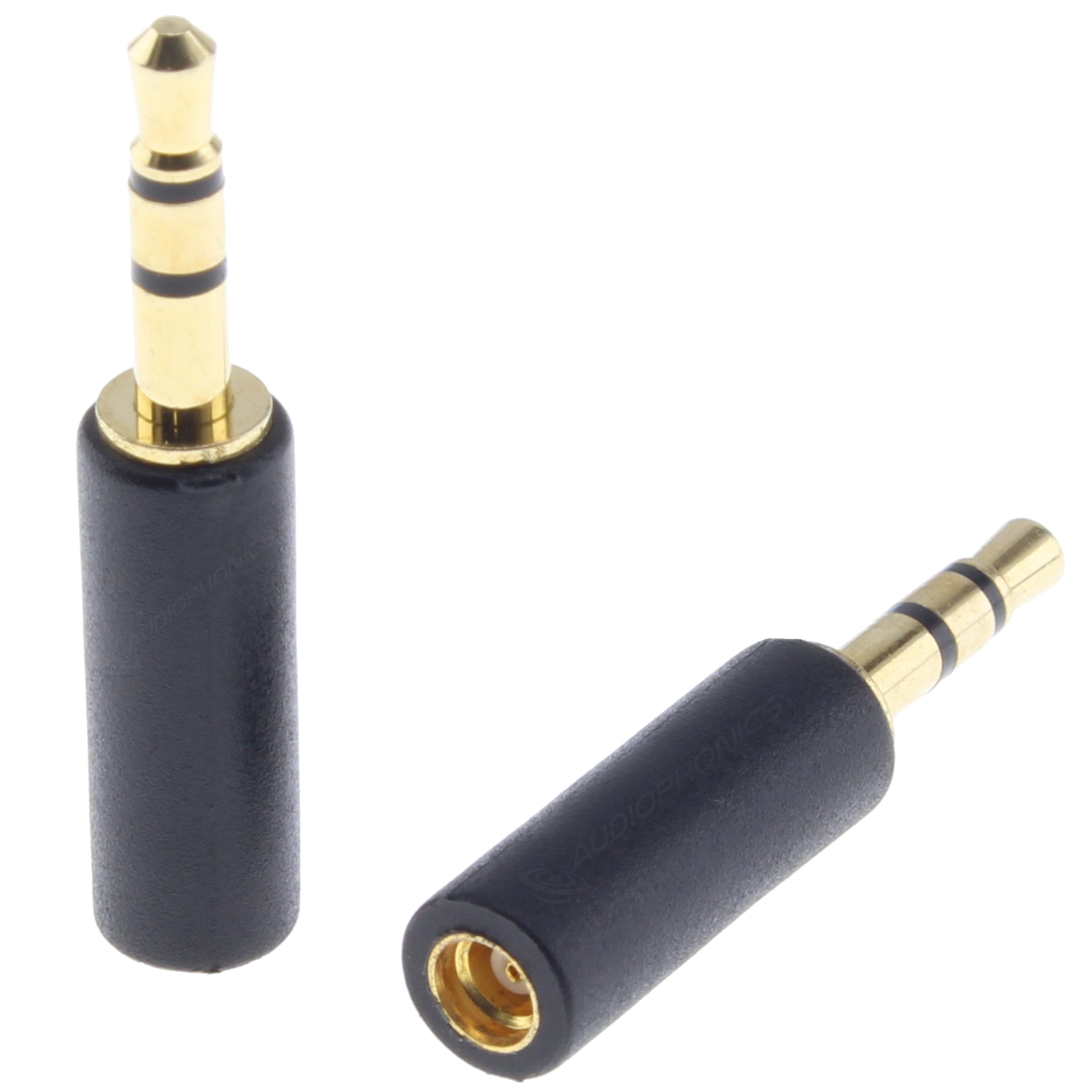 Adapters MMCX Female to 2.5mm jack Male (Pair)