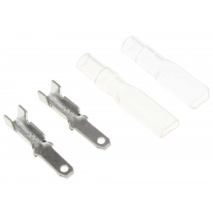 Insulated Male Blade Terminal 2.8mm (x2)