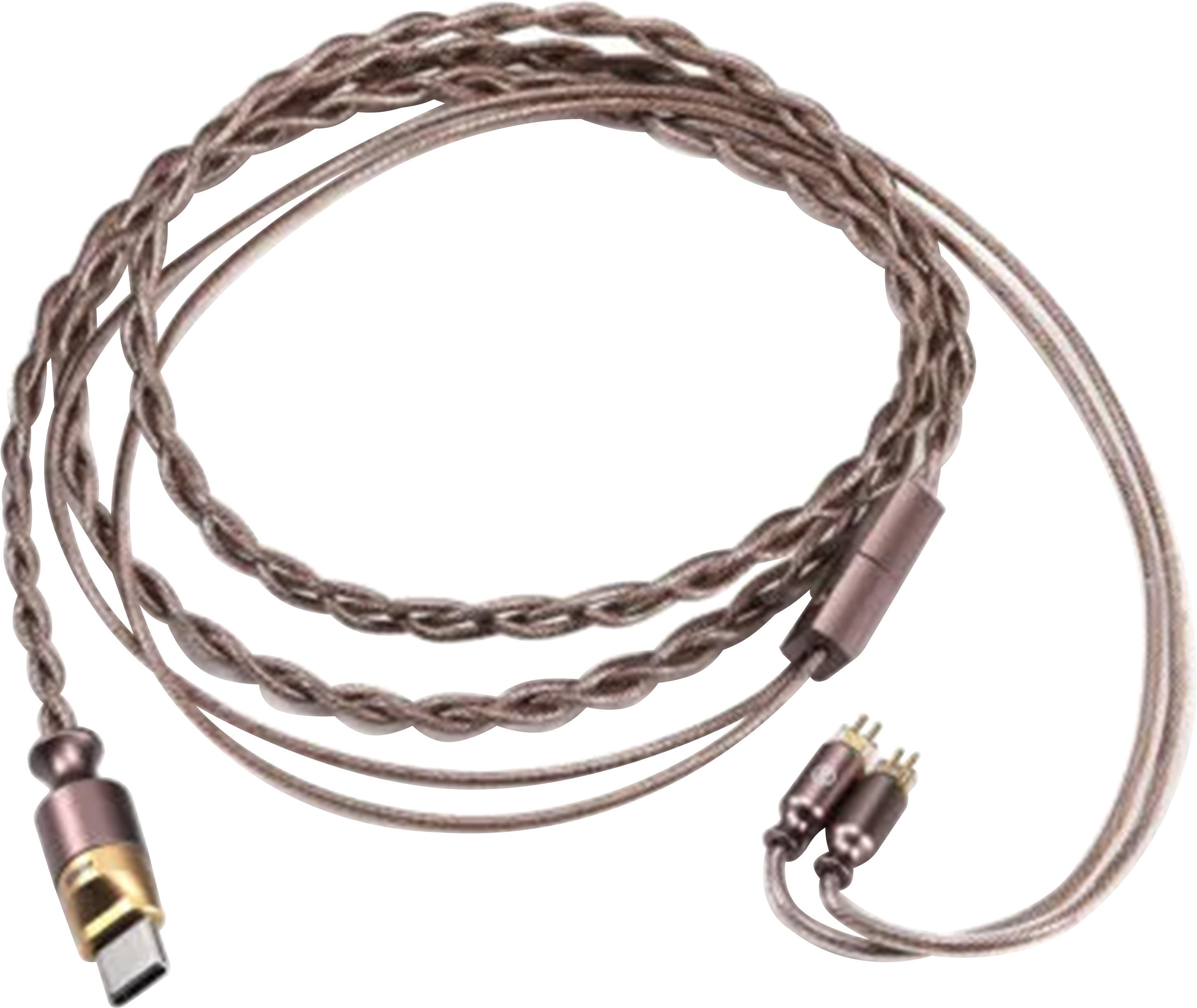 DD M130B USB-C to CIEM 0.78mm Copper OCC Cable Portable Headphone Amplifier DAC ES9603Q 1.2m