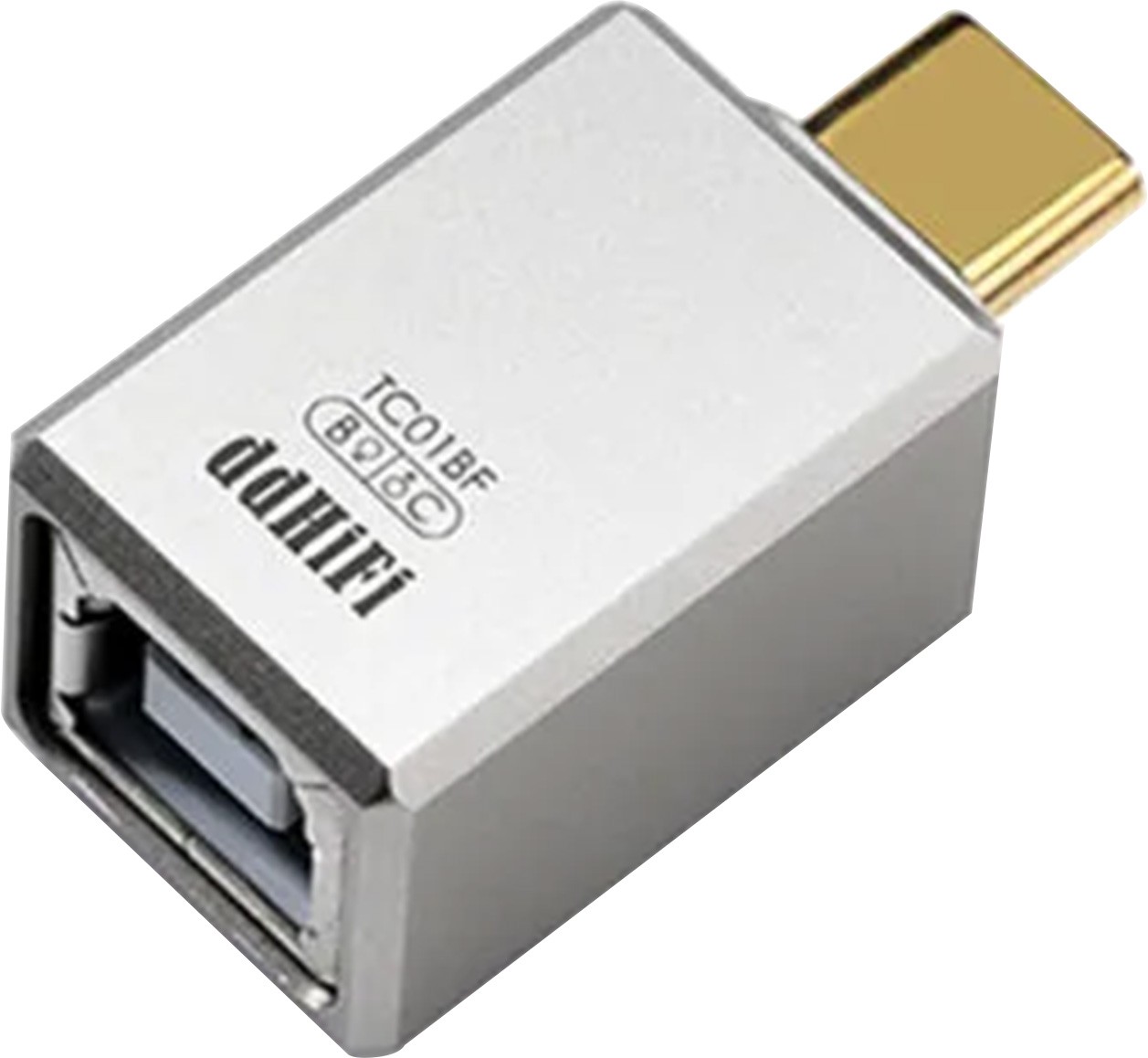 DD TC01BF Adaptateur USB-C Mâle vers USB-B Femelle Plaqué Or