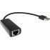 USB-A 2.0 Male to Fast Ethernet RJ45 Adapter