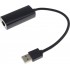 USB-A 2.0 Male to Fast Ethernet RJ45 Adapter