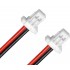 SH 1.0mm Female / Female Cable 2 Poles 2 Connectors 30cm (Unit)