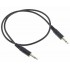 Male Jack 3.5mm to Male Jack 3.5mm Mono Cable 0.5m